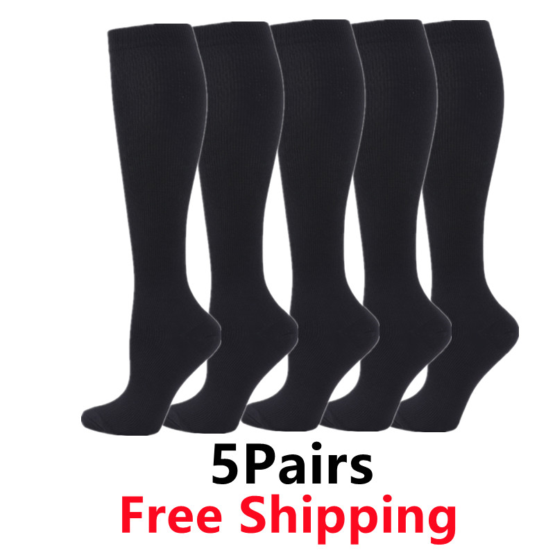 Compression Sock Medical - 5 Cặp/túi Nén Tất Vớ Nam