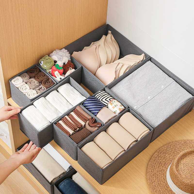 Drawer Organizer Non-woven Fab - đánh giá và giá Sock Organizer Tray