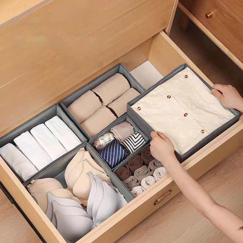 Drawer Organizer Non-woven Fab - đánh giá và giá Sock Organizer Tray