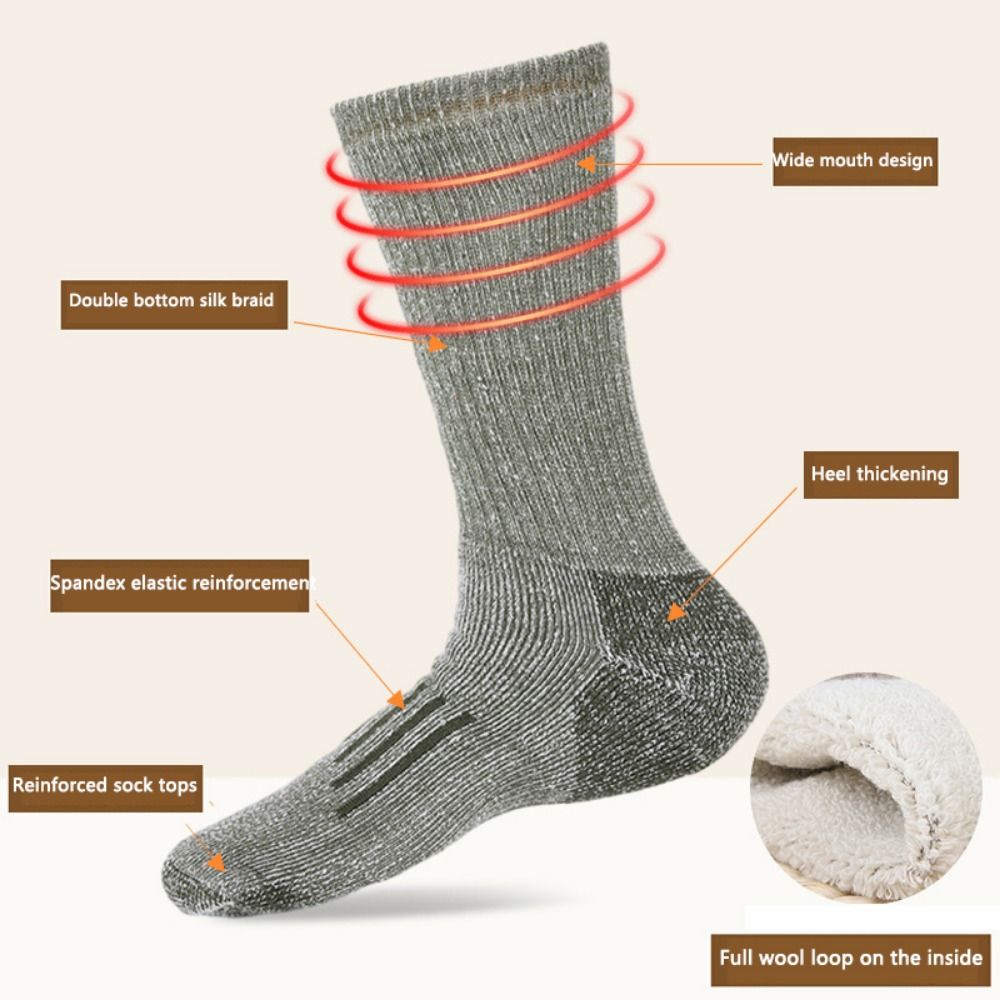 Cozy Breathable Merino Wool So - đánh giá và giá Wool Hiking Sock