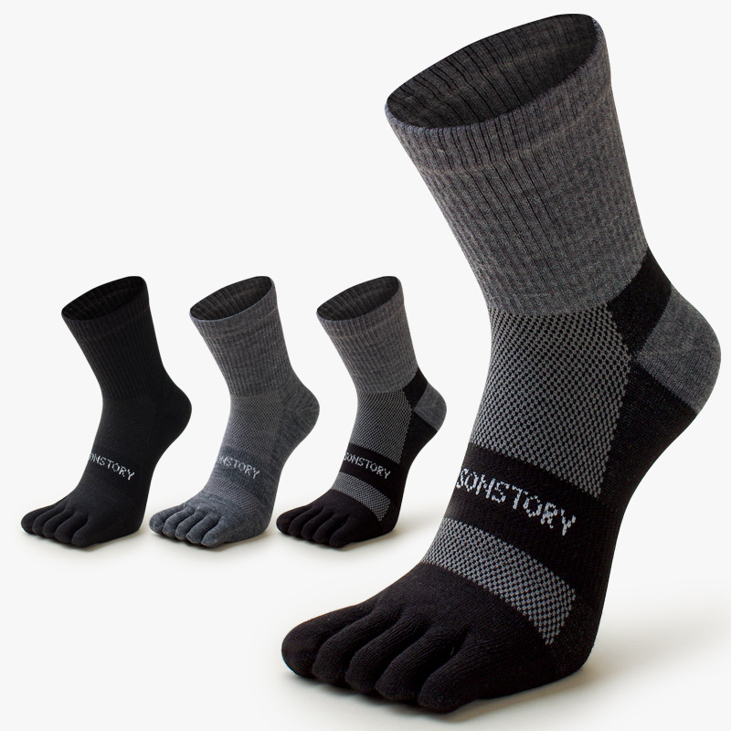 5 Pairs Thicken Warm Men Five  - đánh giá và giá Toe Sock Split