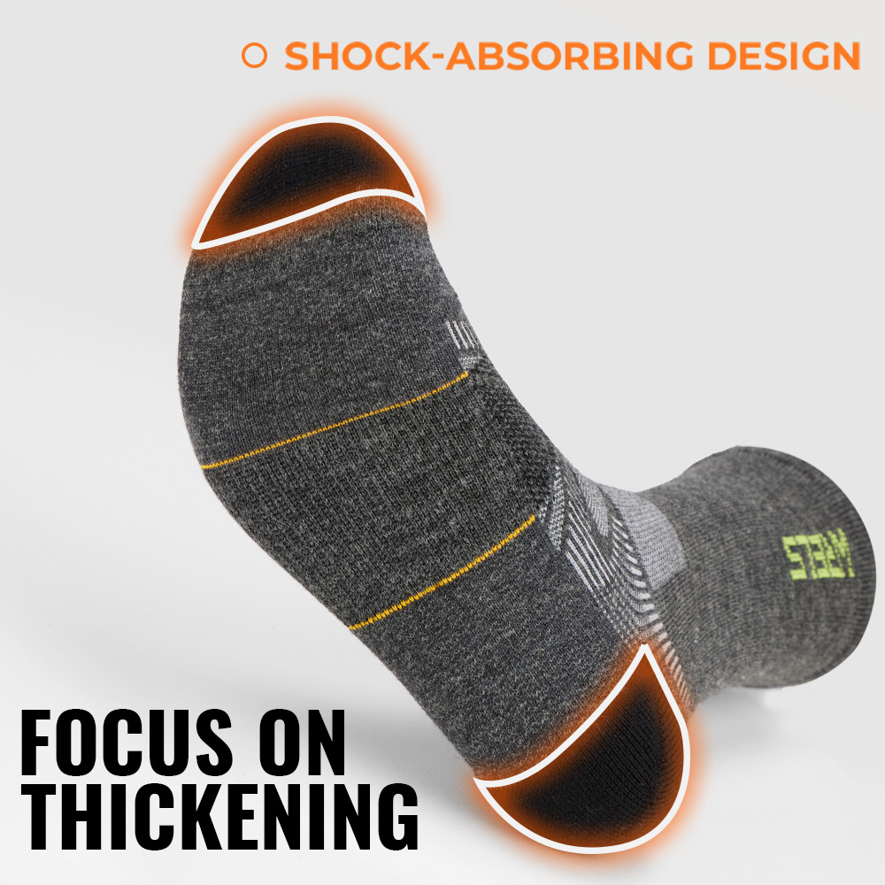 WRELS 1/2/3 Pairs Merino Wool  - đánh giá và giá Wool Hiking Sock