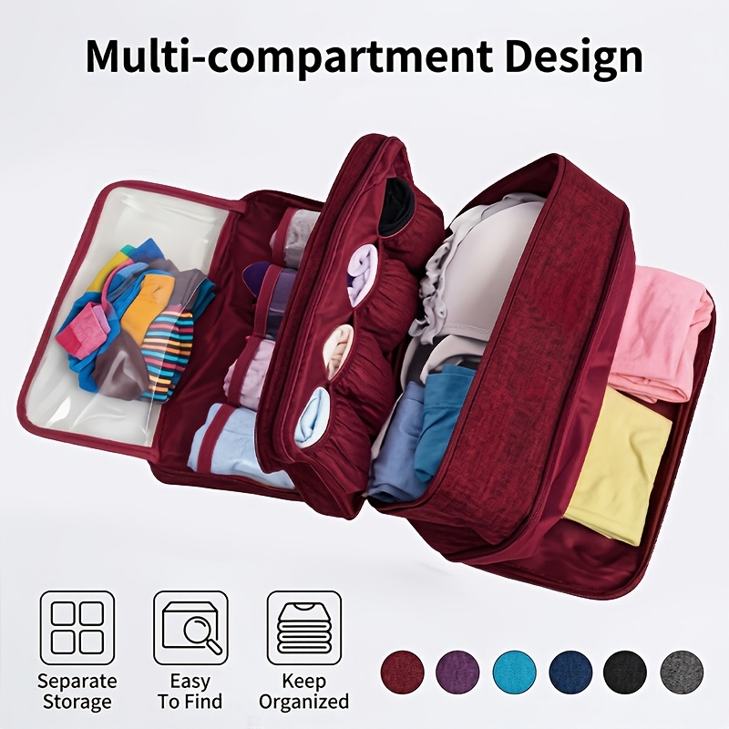 1 PCS Portable Foldable Travel - đánh giá và giá Sock Organizer Tray