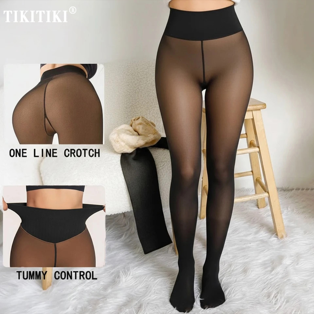 One Seam Fleece Lined Tights W - đánh giá và giá Tights Pantyhose Sheer