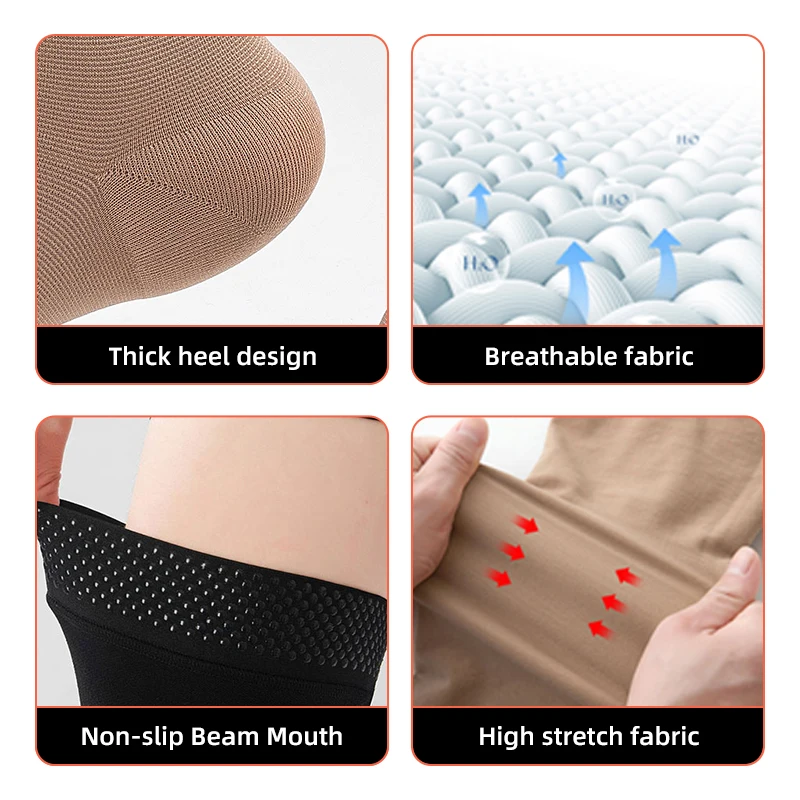 30-40 MmHg Over Knee Closed To - đánh giá và giá Compression Sock Medical